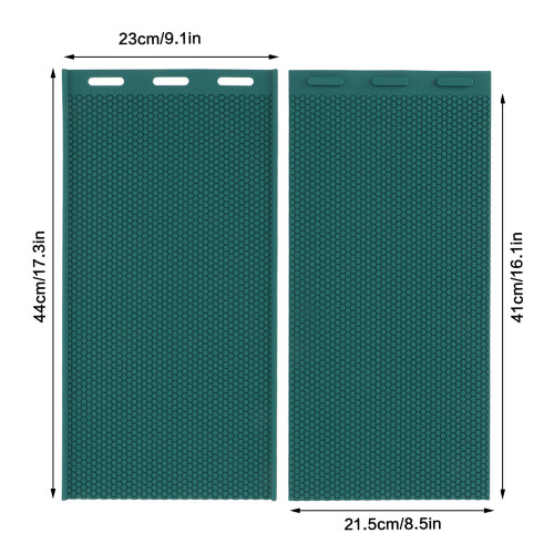 2 Stück Silikon-Waben-Backblechform 4121,5 cm 1