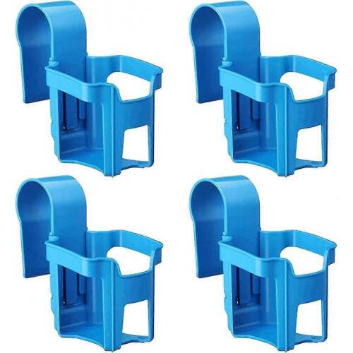 4 Pcs Poolside Cup Holder Swimming Pool Cup Holder Plastic Swimming Pool Drinks Holder for Swimming Pool Side
