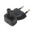 5 Stück IEC320 C7 Netzadapter, männlich auf weiblich, Elbogenstecker, Power-Plug-Adapter 9