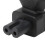 5 Stück IEC320 C7 Netzadapter, männlich auf weiblich, Elbogenstecker, Power-Plug-Adapter 7
