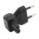5 Stück IEC320 C7 Netzadapter, männlich auf weiblich, Elbogenstecker, Power-Plug-Adapter 12