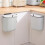 Living And Home 9L Hanging Wall-mounted Rubbish Bin With Lid for Kitchen Bathroom 3