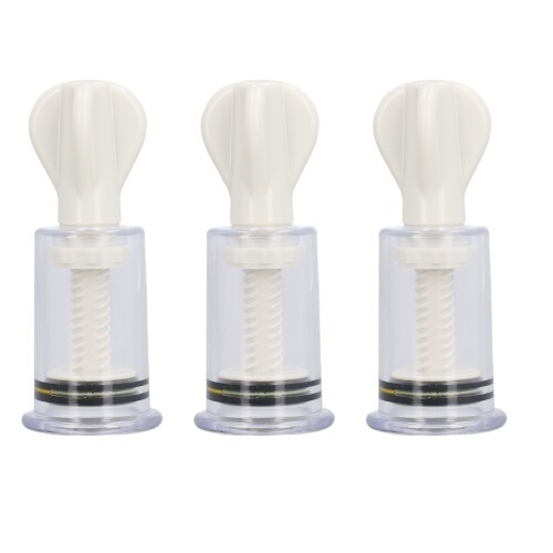 Breastfeeding Aid: Clear Vacuum Adjustable Nipple Suction Cups Manual 1