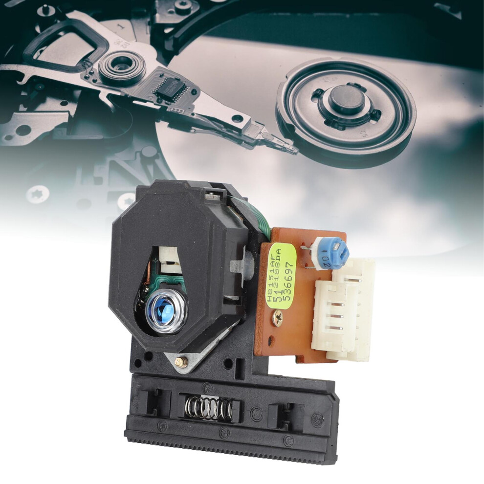 Optical Pickup Laser Lens Head H8151af For Cd Players, Abs Material 4641337951601
