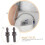 Arm Cuff Accessory Set, 3 Sets, 2 Pieces Each, Cuff Connector Adapters, Arm Strap Connectors, Assorted Colors 4