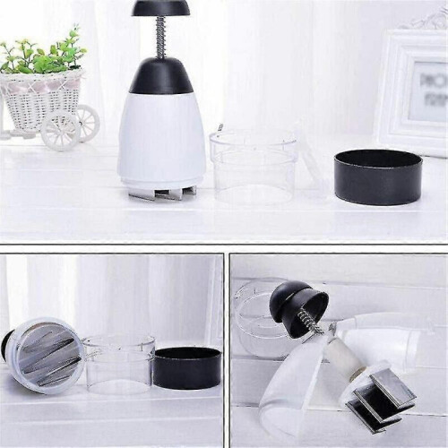 Garlic Triturator Food Chopper Slap Chop Fruit Vegetable Grater Kitchen Accessory Tool 2