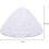 Compatible 6pack Microfiber Steam Mop Pads Replacement Compatible with Vileda 100 5