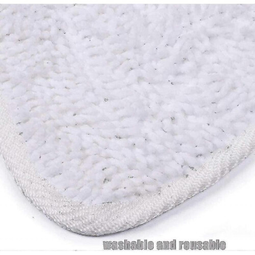 Compatible 6pack Microfiber Steam Mop Pads Replacement Compatible with Vileda 100 2