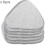 Compatible 6pack Microfiber Steam Mop Pads Replacement Compatible with Vileda 100 2