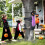 Crashing Witch Into Tree for Halloween Decoration, Crashed Witch, Hanging Halloween Witch Props for Outdoor 2