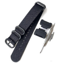 Nylon Watch Band Compatible with Casio G-shock Dw-5600 / Gwm-5610 /ga100 110 Replacement Strap Adapter 16mm Interface