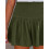 Geraffte Baumwoll-Shorts OD-Grün M, elastischer Bund 1