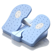 Fußtritt Trainer Verstärkter Nylon Mini Stepper Trainer Leiser Klappbar Unter Schreibtisch Bein Workout Trainer Hellblau Kostenlose Größe