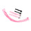 Folding Leg Stretcher Strap for Flexibility Training Pink Free Size 1