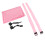 Folding Leg Stretcher Strap for Flexibility Training Pink Free Size 12