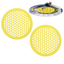 Floating Bee Island 2-Piece Set, 20cm EVA Foam Bee Drinker For Bee Bowls In Garden, Bee Bath And Butterfly Bee Drinker