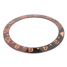 Keramischer Bezel-Einsatz für Uhr 1,6 Zoll Schwarz Rosenrot