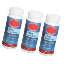150pcs 3-in-1 pH Test Strips for Water Saliva Testing, 15s Results