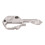 24-in-1 Edelstahl-Schlüsselanhänger-Multitool Silber 15