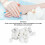 Versatile Mini Nail Blending Sponge 1.5cm Soft Manicure Tool 3