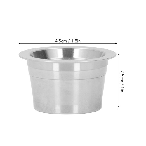 Precise Filter Reusable Coffee Pods for CAFFITALY/TCHIBO Machines 1
