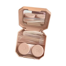 Portable Lens Case Remover Tool With Suction Cup Travel Handle Model A Holds Contacts Securely