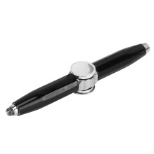 Fingertip leuchtender Gyro-Stift 120mAh 10.5x1.5 schwarz
