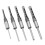 5 Stück HSS Vierkantbohrer-Set 1/4–1/2 Zoll 10