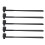 5 Stück Plum Blossom Dermal Hammer - Schwarzer ABS-Griff 3