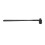 5 Stück Plum Blossom Dermal Hammer - Schwarzer ABS-Griff 12