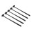 5 Stück Plum Blossom Dermal Hammer - Schwarzer ABS-Griff 1