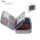 (Gray) Multifunctional Waterproof Document Two-Layer Lockable Storage Bag 4