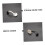 3 Sets Drum Mute Button Damper Pads For Snare Drum Drum Carpet Cotton Silver 3