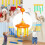 Reaction Game Hand Eye Coordination Practice, Interactive Falling Sticks, Birthday Party Theme, Wood And Plastic 5