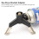 Langer Kupfer-Nylon-Dreibein-Gaskocher-Adapter 4