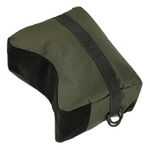Outdoor Shooting Rest Fixing Bag Green, 13.5x21.5x23cm, Wear-Resistant Nylon