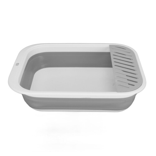 Teilgeschlossenes Katzenklo 463412 cm Grau