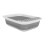 Teilgeschlossenes Katzenklo 463412 cm Grau 11