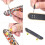(E) Fingerboard Ramp Set Mini Finger Skateboards Pipe Ramp Skate Game 3