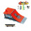 (C) Fingerboard Ramp Set Mini Finger Skateboards Pipe Ramp Skate Game 1