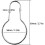 40 Pack Shower Curtain Ring Hanging Hooks for Sorting And Organizing 2