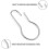 40 Pack Shower Curtain Ring Hanging Hooks for Sorting And Organizing 3