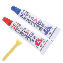3 Set Super Ab Glue 302 Strong Cyanoacrylate Liquid Metal Glass Wood Stationery Store Kit Uv