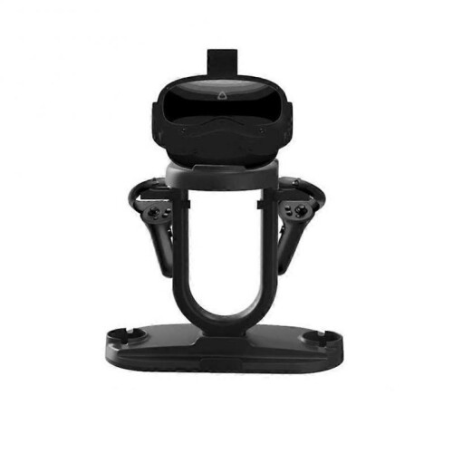 (Black) VR Stand Stable Base Multifunctional Storage Rack Desktop Display Bracket For Oculus Quest Vr Ps Move Handle Accessories 2
