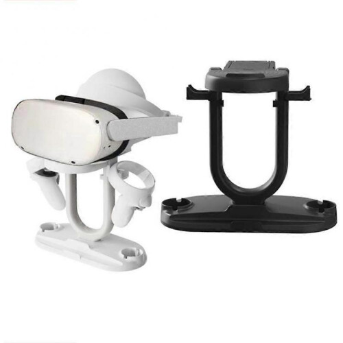 (White) VR Stand Stable Base Multifunctional Storage Rack Desktop Display Bracket For Oculus Quest Vr Ps Move Handle Accessories