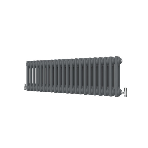 AICA (Anthracite , 300*1010mm) Traditional Cast Iron Style Radiators