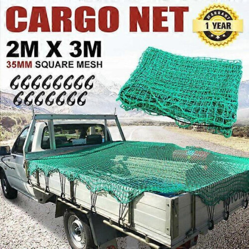 (1*1m) Trailer Net with Corner Markings Including 8 x Expander Hooks