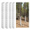 (2pcs 4*40cm and 5*40cm) Plant Trunk Protector Against Squirrel and Mouse Gnawing Plastic 1