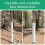 (1pc 4*40cm and 5*40cm) Plant Trunk Protector Against Squirrel and Mouse Gnawing Plastic 4