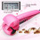 (EU plug, Black) Automatic Hair Curler Self Priming Ceramic Curling Iron Temperature Control LCD Screen Display Professional Roller 3